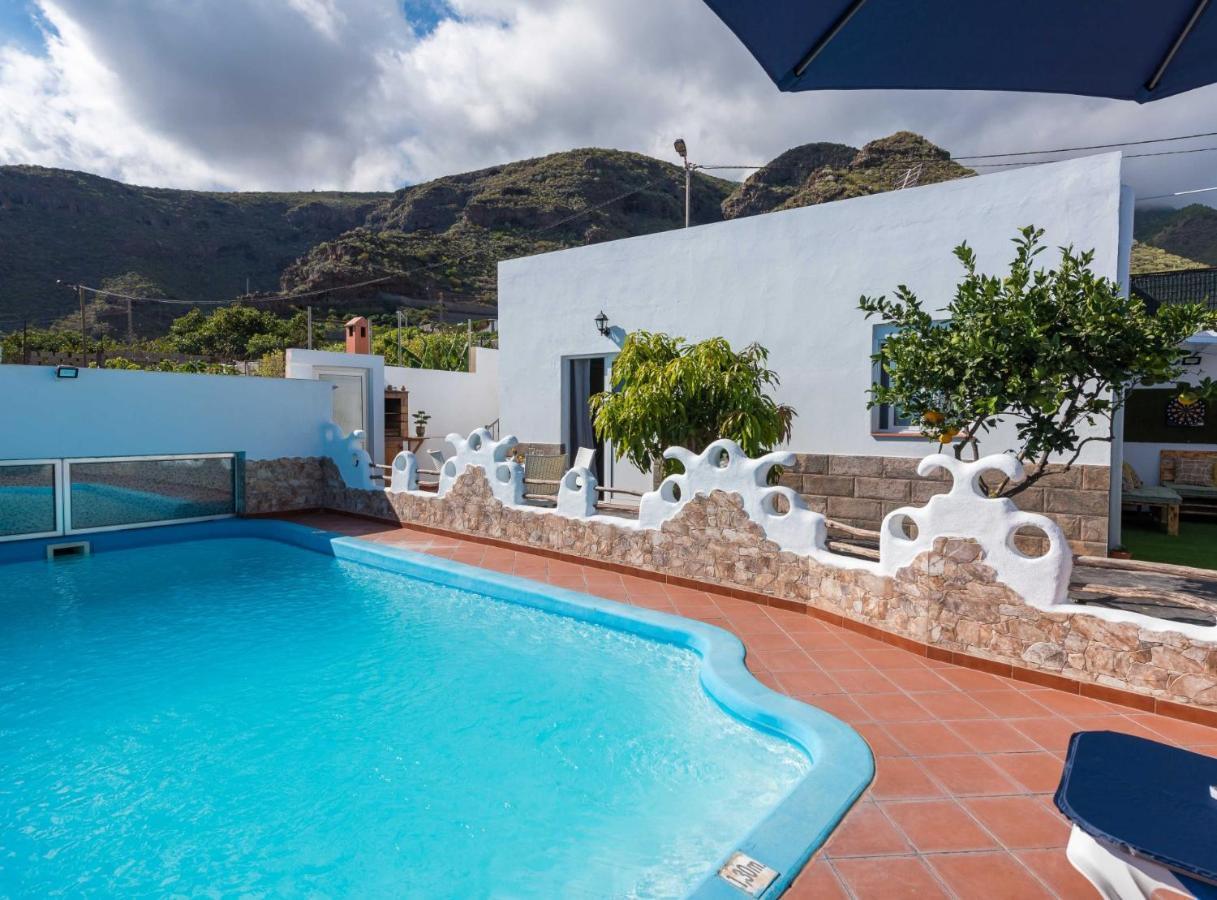 La Casita Del Naranjo Con Piscina Independiente Candelaria Luaran gambar